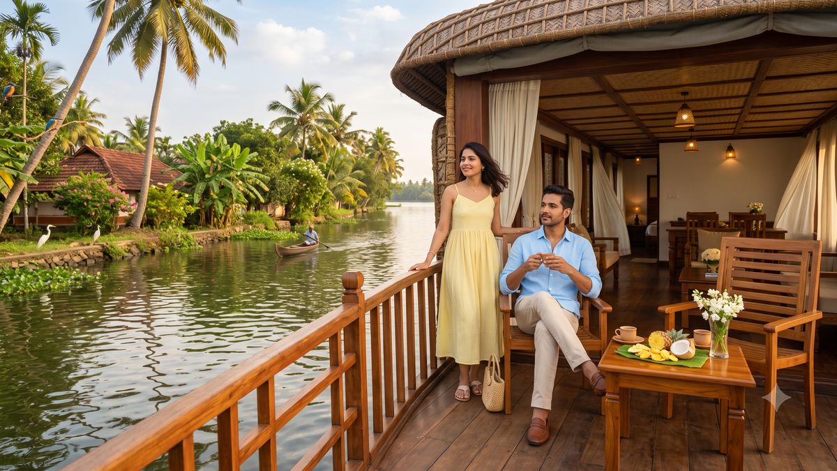 Honeymoon with a private pool villa